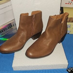 Lucky Brand Women's Brown Ankle Booties